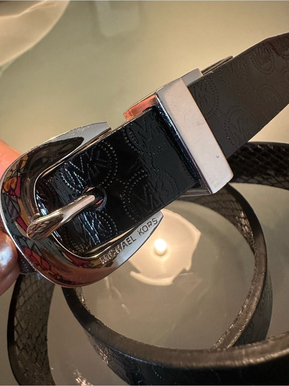 Like new Michael Kors leather belt